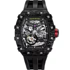 Tsar Bomba TB8208CF-08 férfi óra karóra Elemental szénszálas automata 44mm 5ATM  karóra