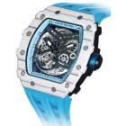 Tsar Bomba TB8208CF-06 férfi óra karóra Elemental szénszálas automata 44mm 5ATM  karóra