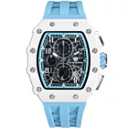 Tsar Bomba TB8204B-02 férfi óra karóra Elemental Kronográf Óra 44mm 5ATM  karóra