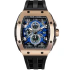 Tsar Bomba TB8211Q-05 férfi óra karóra Elemental Kronográf Óra 52mm 5ATM  karóra