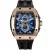 Tsar Bomba TB8211Q-05 férfi óra karóra Elemental Kronográf Óra 52mm 5ATM  karóra