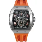 Tsar Bomba TB8211Q-02 férfi óra karóra Elemental Kronográf Óra 52mm 5ATM  karóra