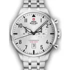 Swiss Military SM34098.02 Vintage Kronográf Óra férfi óra karóra 43mm 10ATM karóra