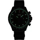 Traser H3 109465 P67 Officer chrono fekete nato 46mm 10ATM karóra