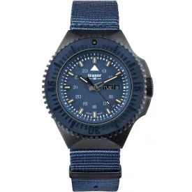 Traser H3 109856 P69 fekete-Stealth kék 46mm 20ATM karóra