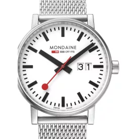 Mondaine MSE.40210.SM evo2 40mm 3 ATM karóra