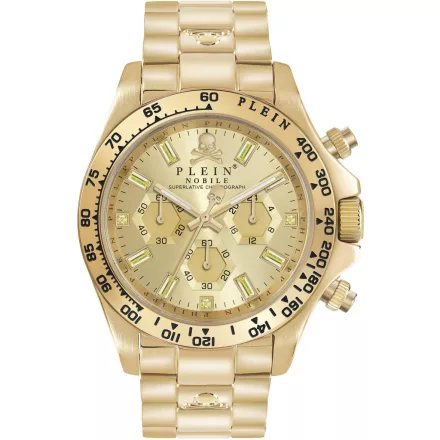 Philipp Plein PWCAA1121 Nobile Wonder Kronográf Óra férfi óra karóra 43mm 5ATM karóra