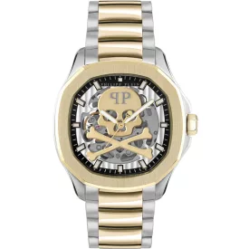   Philipp Plein PWRAA0323 magas-Conic automata férfi óra karóra 42mm 5ATM karóra