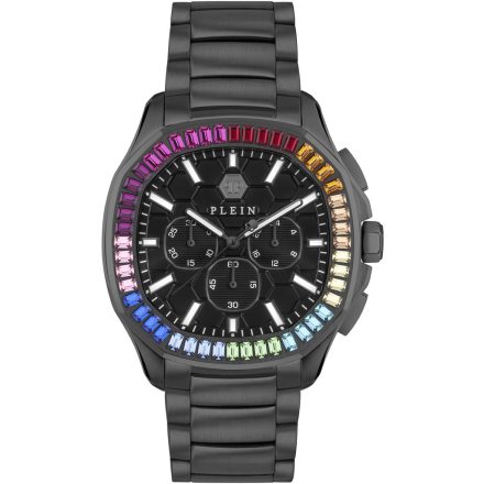 Philipp Plein PWSAA0723 magas-Conic Kronográf Óra férfi karóra 44mm 5ATM