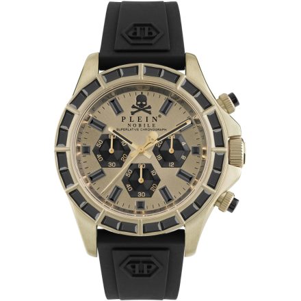 Philipp Plein PWVAA0223 Street Couture Kronográf Óra férfi karóra 43mm 5ATM