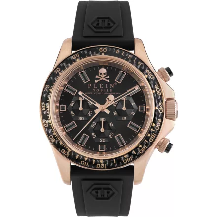 Philipp Plein PWVAA0623 Street Couture Kronográf Óra férfi óra karóra 43mm 5ATM karóra