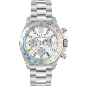   Philipp Plein PWSBA0123 Street Couture Kronográf Óra női óra karóra 38mm 5ATM karóra