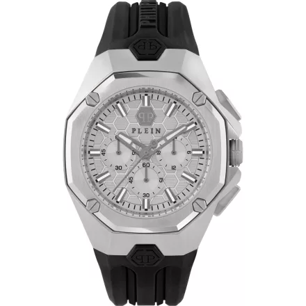 Philipp Plein PWTBA0123 férfi óra karóra Octagon 45mm 5ATM karóra