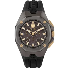   Philipp Plein PWTBA0323 Hyper $port Kronográf Óra férfi óra karóra 45mm 5ATM karóra
