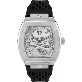   Philipp Plein PWBAA2123 férfi óra karóra The Skeleton automata 44mm 5ATM karóra