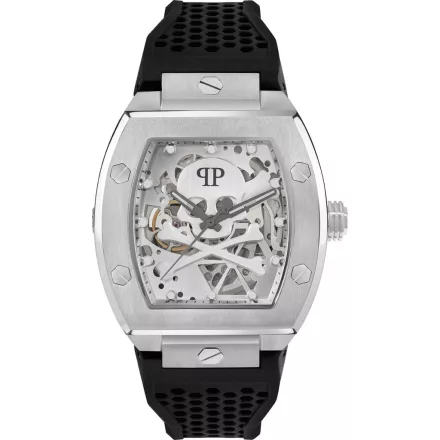 Philipp Plein PWBAA2123 férfi óra karóra The Skeleton automata 44mm 5ATM karóra