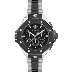   Philipp Plein PWPRA0224 férfi óra karóra Chrono király 46mm 5ATM karóra