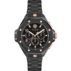 Philipp Plein PWPRA0424 férfi óra karóra Chrono király 46mm 5ATM karóra