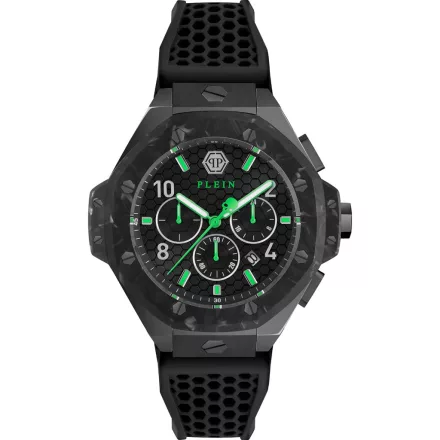 Philipp Plein PWPRA0624 férfi óra karóra Chrono király 46mm 5ATM karóra