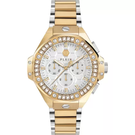 Philipp Plein PWPSA0324 Chrono király Unisex férfi női 42mm 5ATM karóra