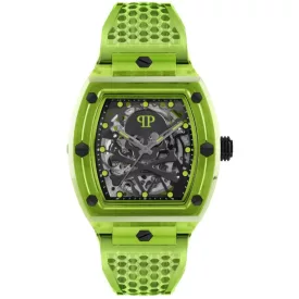   Philipp Plein PWPTA0124 automata férfi óra karóra The $keleton köves 44mm 5ATM  karóra