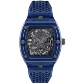   Philipp Plein PWPTA0324 automata férfi óra karóra The $keleton köves 44mm 5ATM  karóra