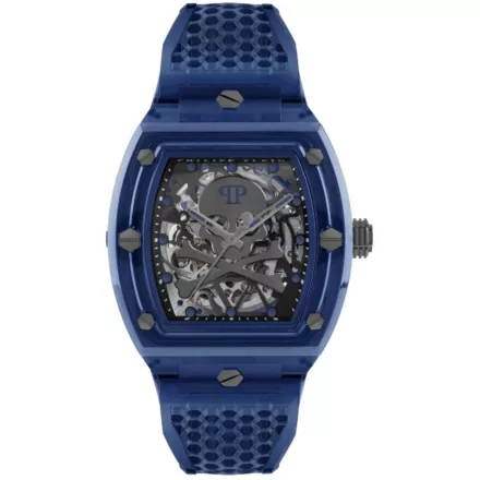 Philipp Plein PWPTA0324 automata férfi óra karóra The $keleton köves 44mm 5ATM  karóra