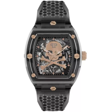 Philipp Plein PWPTA0424 automata férfi óra karóra The $keleton köves 44mm 5ATM  karóra