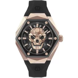   Philipp Plein PWPWA0224 férfi óra karóra The $kull Spikes 46mm 5ATM  karóra