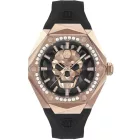 Philipp Plein PWPWA0424 férfi óra karóra The $kull Spikes 46mm 5ATM  karóra