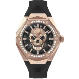   Philipp Plein PWPWA0424 férfi óra karóra The $kull Spikes 46mm 5ATM  karóra