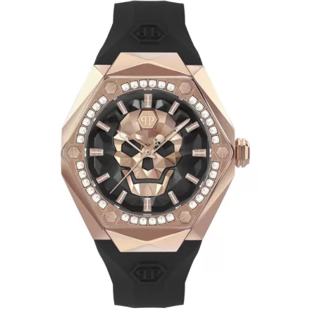 Philipp Plein PWPWA0424 férfi óra karóra The $kull Spikes 46mm 5ATM  karóra