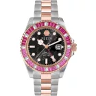 Philipp Plein PWPZA0424 Unisex férfi női GMT-I Challenger Baguettes 44mm 5ATM  karóra