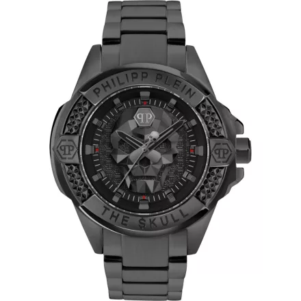 Philipp Plein PWAAA3025 férfi óra karóra The $kull 47mm 5ATM  karóra