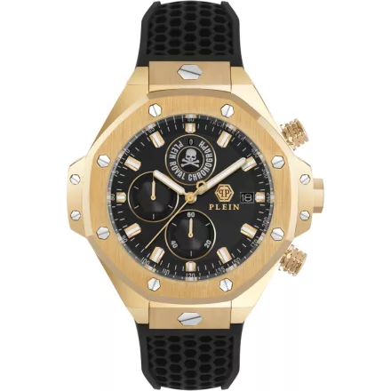 Philipp Plein PWLFA0325 férfi óra karóra Plein Chrono király 46mm 5ATM  karóra
