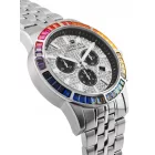 Louis XVI LXVI1121 Majeste Iced Out Kronográf Óra férfi óra karóra 43mm 5ATM karóra
