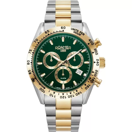 Roamer 850837 47 75 20 férfi óra karóra Monza 100 Kronográf Óra 42mm 10ATM  karóra