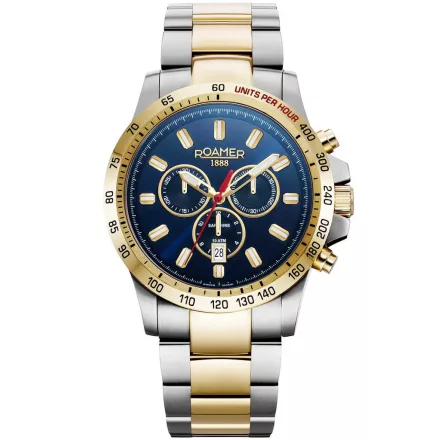 Roamer 861837 47 45 20 férfi óra karóra Rimini Kronográf Óra 45mm 10ATM karóra