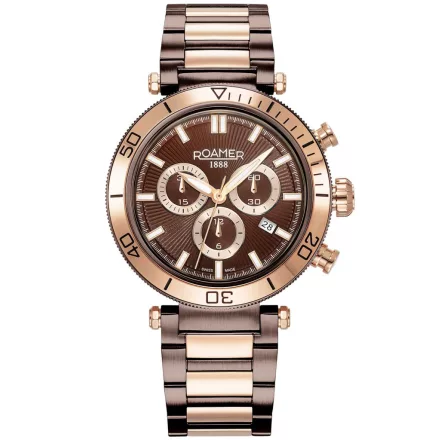 Roamer 994837 47 65 20 férfi óra karóra Toscana Kronográf Óra 43mm 5ATM karóra