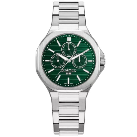 Roamer 995989 41 75 20 férfi óra karóra Spirit of idő teljes naptár 42mm 3ATM karóra