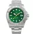 Paul Rich PR-46707 férfi óra karóra köves Bay smaragd Isle ezüst zöld 40mm 5ATM  karóra