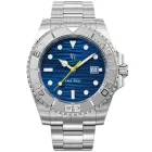 Paul Rich PR-46708 férfi óra karóra köves Bay Azure Sea ezüst kék 40mm 5ATM  karóra