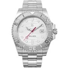 Paul Rich PR-46709 férfi óra karóra köves Bay Arctic Shore ezüst fehér 40mm 5ATM  karóra