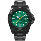 Paul Rich PR-46712 férfi óra karóra köves Bay Midnight Reef fekete zöld 40mm 5ATM  karóra