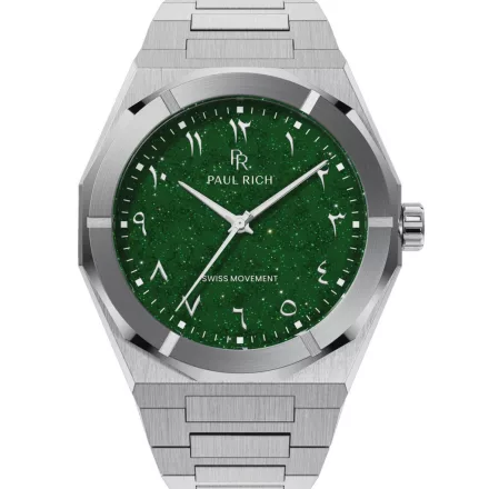 Paul Rich PR-45253 férfi óra karóra Star Dust II smaragd Mirage 43mm 5ATM  karóra