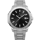 Paul Rich PR-46696 férfi óra karóra Mercer Astor ezüst fekete 40,5 mm 5ATM  karóra