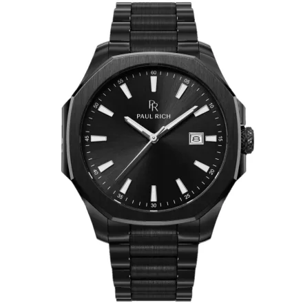 Paul Rich PR-46701 férfi óra karóra Mercer Gotham fekete fekete 40,5 mm 5ATM  karóra