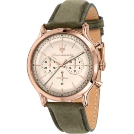   Maserati R8871633007 férfi óra karóra Epoca Kronográf Óra 42mm 10ATM karóra