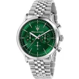   Maserati R8873618033 férfi óra karóra Epoca Kronográf Óra 42mm 10ATM karóra