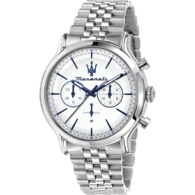   Maserati R8873618034 férfi óra karóra Epoca Kronográf Óra 42mm 10ATM  karóra